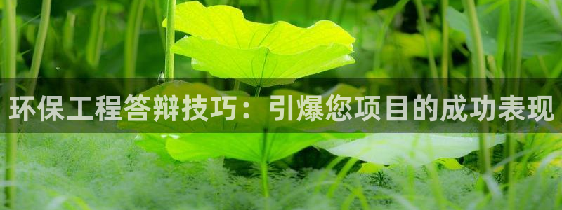 彩名堂免费计划官网老版本：环保工程答
