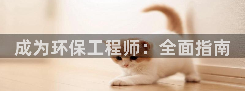 彩名堂官网客户端：成为环保工程师：全面指南