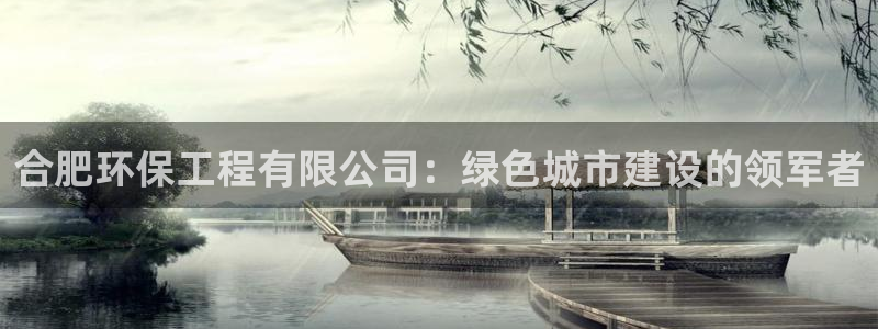 最新彩名堂计划：合肥环保工程有限公司