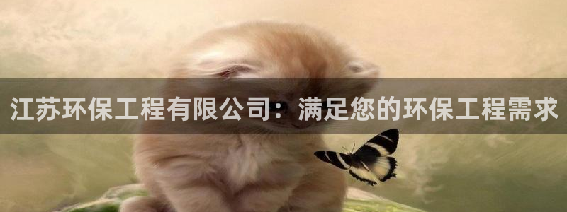 如何进入彩名堂官网更新：江苏环保工程