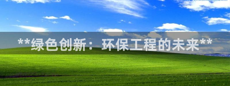 彩名堂官网：**绿色创新：环保工程的