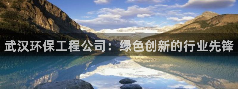 正规彩名堂官网计划01：武汉环保工程
