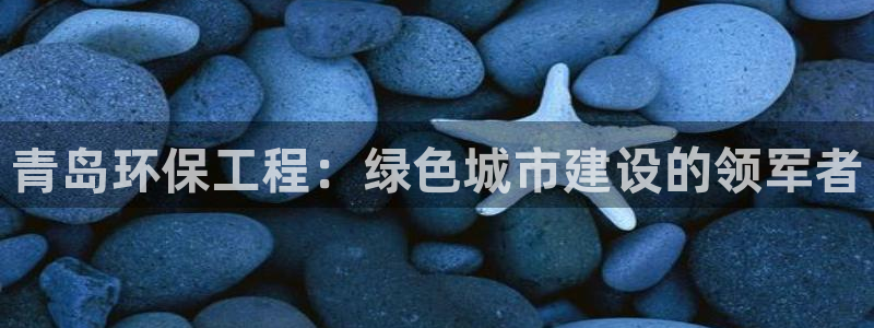 彩名堂客户：青岛环保工程：绿色城市建