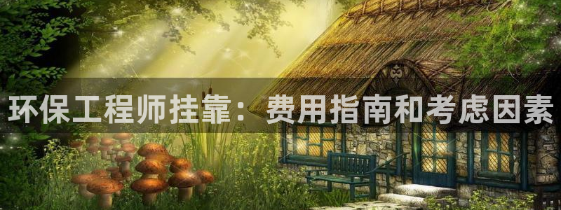 彩名堂50版本计划：环保工程师挂靠：