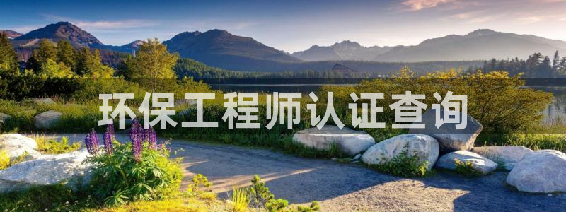 彩名堂使用方法：环保工程师认证查询