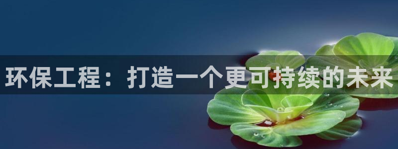彩名堂App下载：环保工程：打造一个
